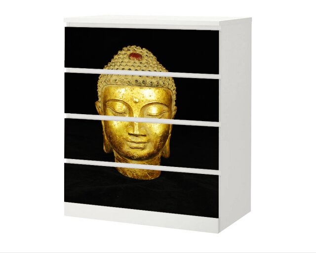 Designfolie Buddha2 für Kommode 2-, 3- oder 4-teilig