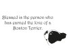 Wandtattoo "Blessed is the person..."
