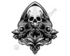 Campers Car Tattoo "Skulls 01", 2 Stück